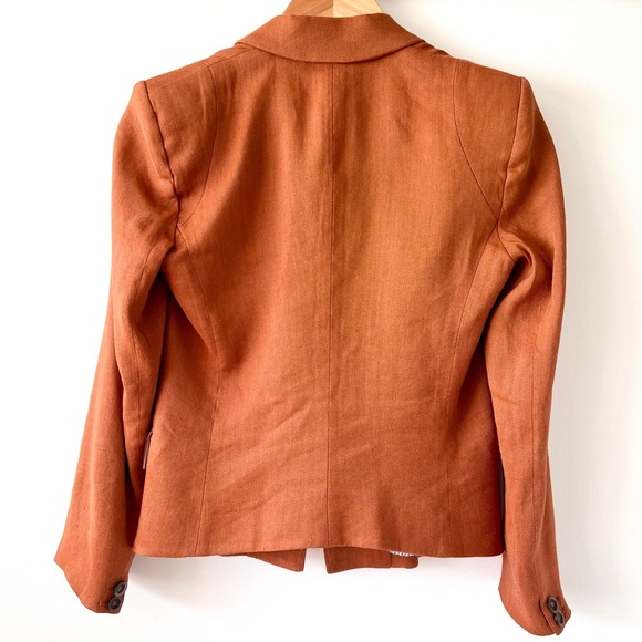 VERONICA BEARD | Diego Dickey Jacket Blazer
Fall Terracotta Orange Rust Size 2 - Picture 8 of 9